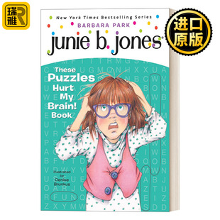 Puzzles Brain These 儿童章节桥梁书 Park Junie 小脑瓜 Hurt Jones 伤 朱尼琼斯系列：这些谜题 Barbara 到了我