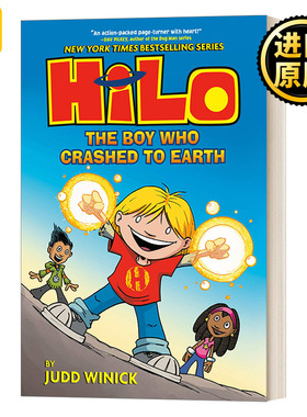 Hilo 1: The Boy Who Crashed to Earth 希罗1 精装儿童漫画