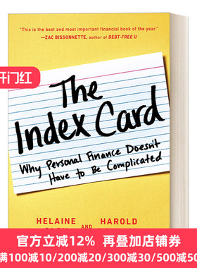 英文原版 The Index Card Helaine Olen Harold Pollack