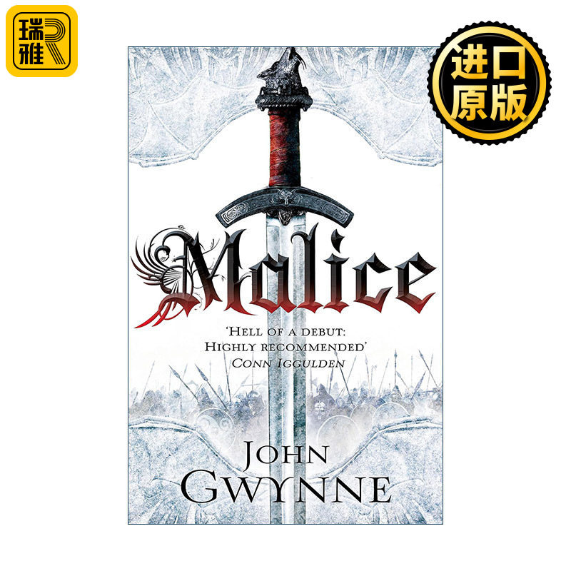 英文原版 Malice 恶意 The Faithful and the Fallen系列1 英文版 进口英语原版书籍
