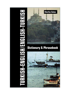 英文原版 Turkish-English English-Turkish Dictionary and Phrasebook 土耳其语-英语双解词典与常用语手册 进口英语原版书籍