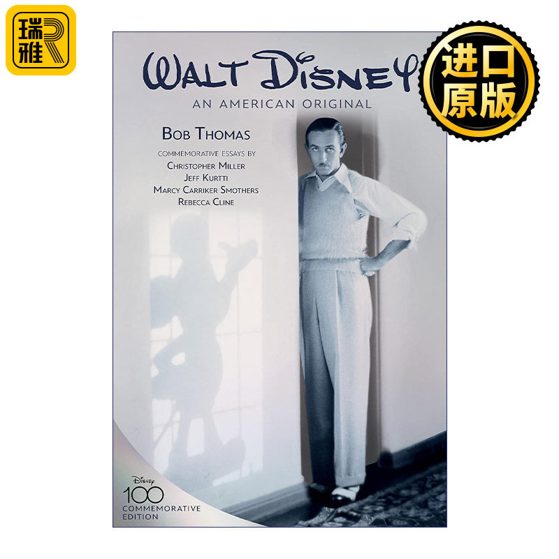 Walt Disney 华特迪士尼 美国原创 精装纪念收藏版 Bob Thomas