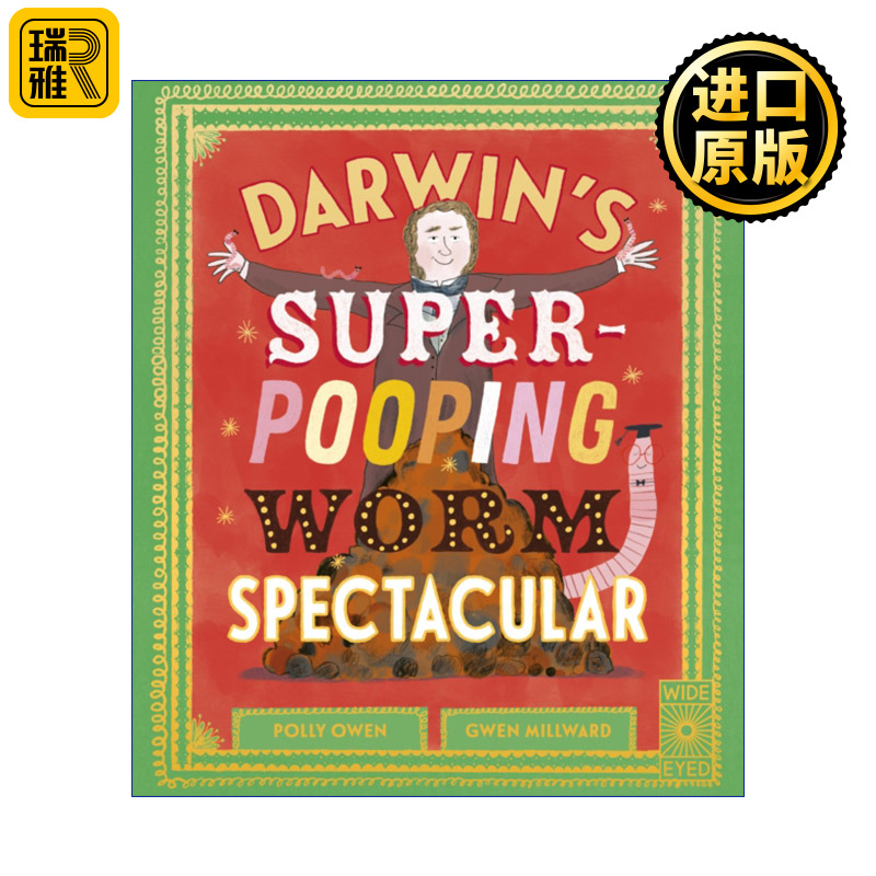 Darwin's Super-Pooping Worm Spectacular达尔文的超级蠕虫奇观儿童科普百科精装