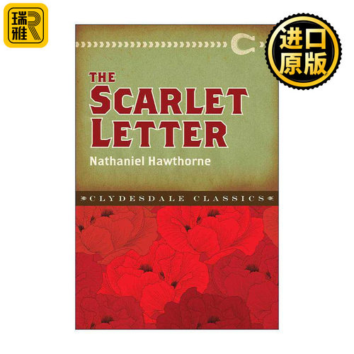 英文原版 The Scarlet Letter 红字 Clydesdale Classic 英文版 进口英语原版书籍