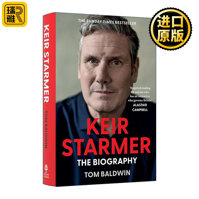 Keir Starmer: the Biography 基尔·斯塔默 英国新任首相传记 精装
