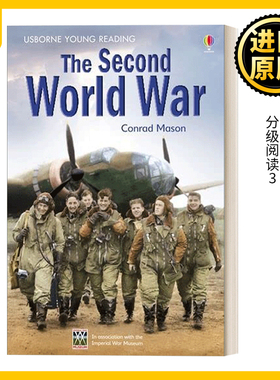 英文原版 Young Reading Series 3 -The Second World War 分级阅读3 第二次世界大战 精装 英文版 进口英语原版书籍