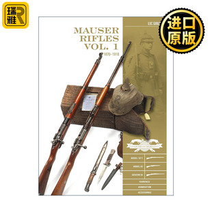 1918年 Guillou 全彩图册指南 卷一 精装 Vol. 毛瑟步枪 Luc Mauser 1870 Rifles