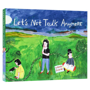 英语书籍 进口原版 漫画绘本 英文原版 Let 全英文版 Talk Not Pixin 我们别再说了 Anymore Weng 家族叙事