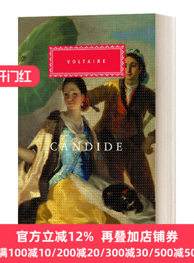 英文原版小说 Candide and Other Stories 老实人与其他故事 人人图书馆精装收藏版 英文版 Voltaire 进口英语原版书籍