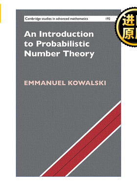 英文原版 An Introduction to Probabilistic Number Theory