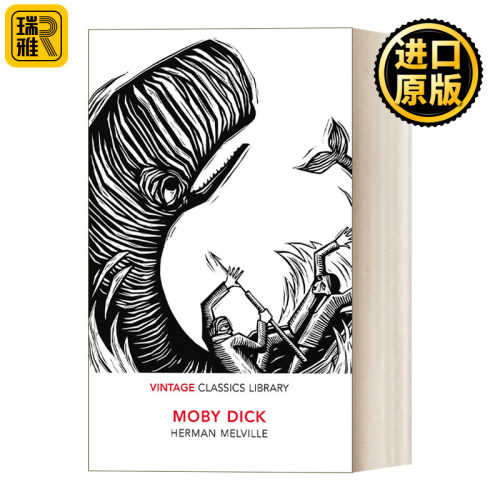 Moby-Dick 白鲸 Vintage经典图书馆系列