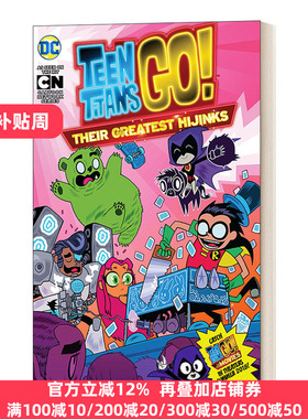 Teen Titans Go!: Their Greatest Hijinks 少年巨人们走吧：他们最大的弱点 DC漫画 进口英语原版书籍