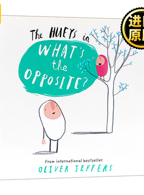 英文原版 The Hueys What's the Opposite? Oliver Jeffers