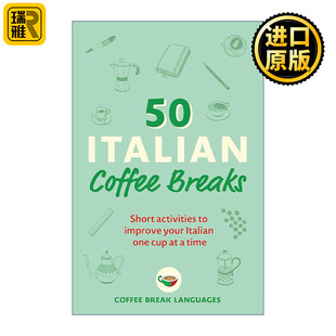 Italian 英文原版 Coffee 间隙时间学习意大利语 Breaks