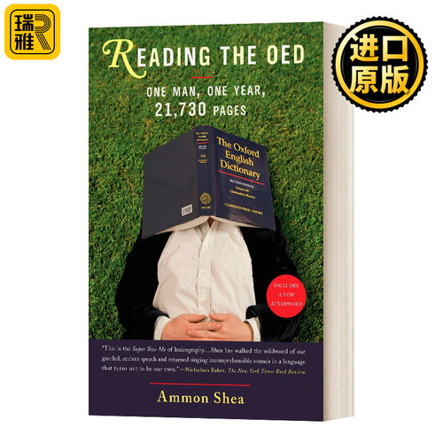Reading the OED: One Man, One Year, 21,730 Pages 阅读《牛津英语词典》:一个人，一年，21730页