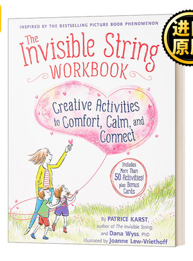 英文原版 The Invisible String Workbook 无形的束缚 练习册 英文版 Patrice Karst 进口英语原版书籍
