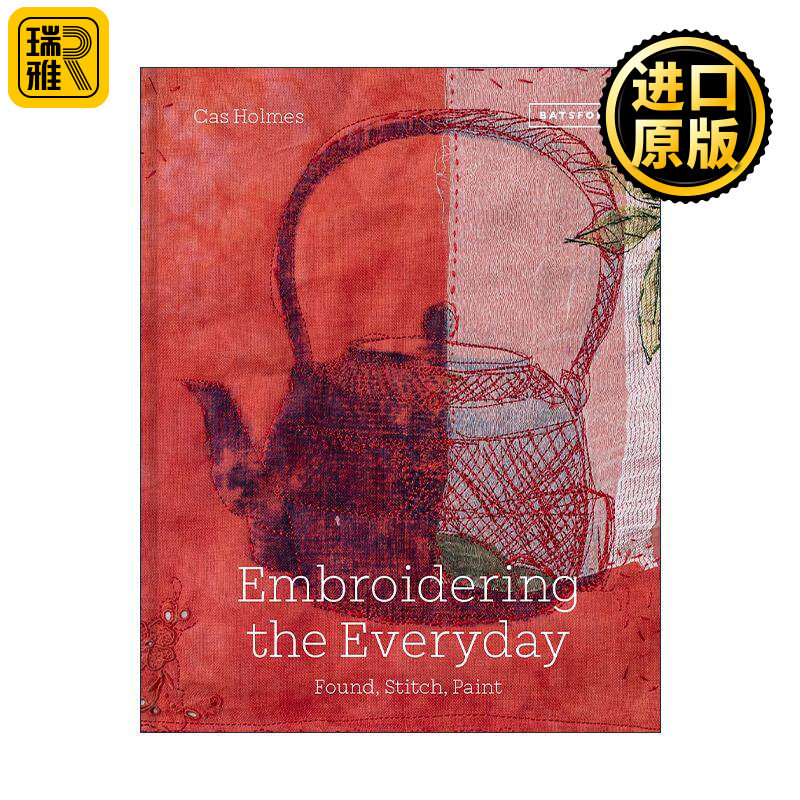 英文原版 Embroidering the Everyday 刺绣日常 发现 缝纫和绘画 手工艺教程指南精装 英文版 进口英语原版书籍