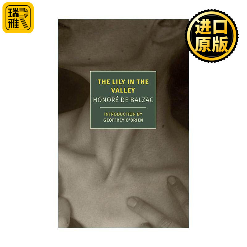 英文原版 The Lily in the Valley New York Review Books Classics 幽谷百合 巴尔扎克Honoré De Balzac 英文版进口英语原版书籍
