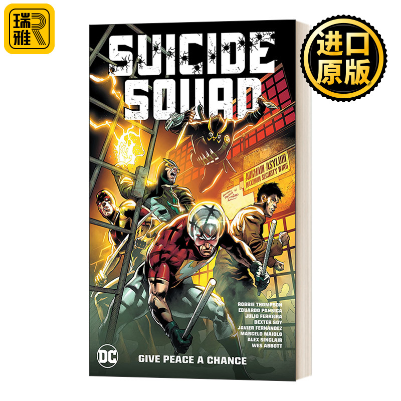 英文原版 Suicide Squad Vol. 1 Give Peace a Chance自杀小队合订本1 DC漫画英文版 Robbie Thompson进口英语原版书籍