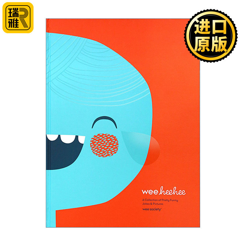 Wee Hee Hee 喂嘿嘿 儿童趣味插图笑话集 精装绘本游戏活动书 Wee Society