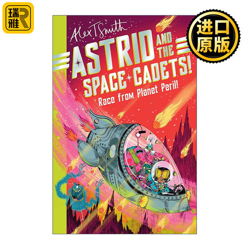 英文原版 Astrid and the Space Cadets Race from Planet Peril 阿斯特丽德和太空学员 来自危险星球的种族 进口英语原版书籍
