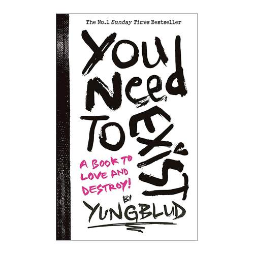 英文原版 You Need To Exist 你需要存在 英国摇滚男歌手Yungblud 歌词诗歌艺术集 英文版 进口英语原版书籍