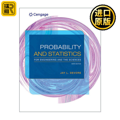英文原版 Probability and Statistics for Engineering and the Sciences 工程与科学的概率与统计学 第9版 精装进口英语原版书籍