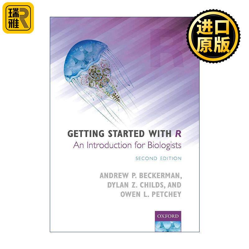 英文原版 Getting Started with R 生物学家的R入门书 英文版 进口英语原版书籍