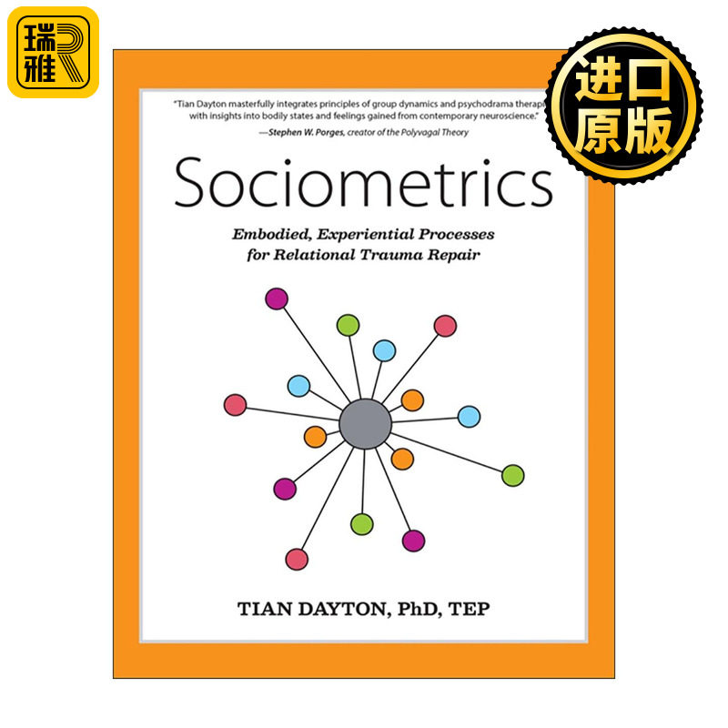 英文原版 Sociometrics 社会计量学 用于修复关系创伤的具身化 体验式过程 PTSD 心理治疗 英文版 进口英语原版书籍