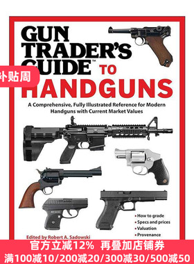 英文原版 Gun Trader's Guide to Handguns 枪支指南之手枪 英文版 进口英语原版书籍