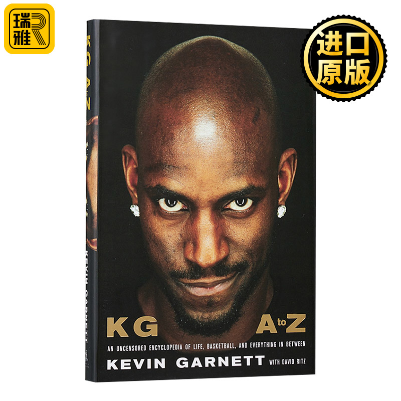 KG: A to Z 凯文 加内特自传 Kevin Garnett 纯正版原著