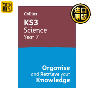 Collins KS3 Science Year 7 Organise and Retrieve Your Knowledge 柯林斯英国初中科学复习册七年级