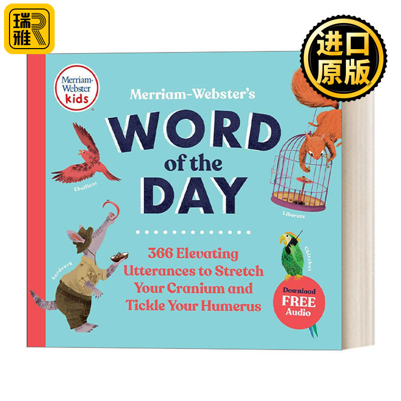 Merriam-Webster's Word of the Day 韦氏366句英语提升 儿童图解字典词典