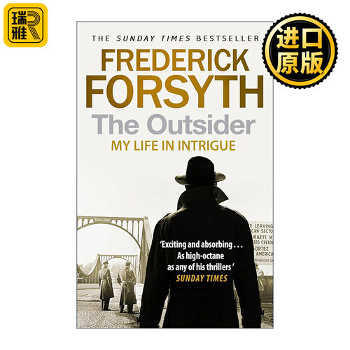The Outsider 局外人 弗雷德里克·福赛思回忆录 畅销惊悚小说家