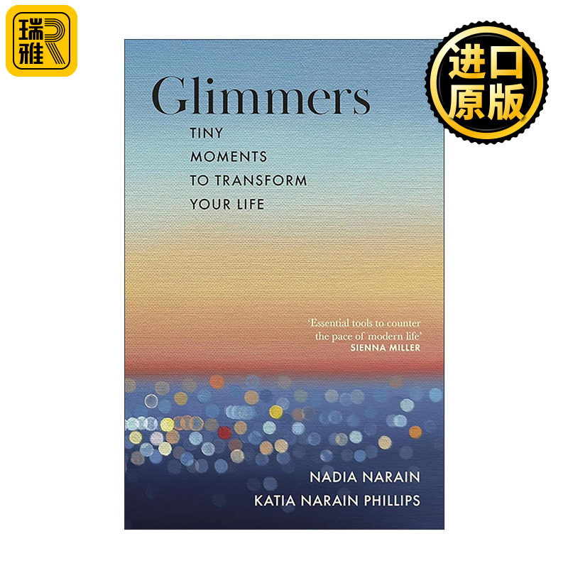 英文原版 Glimmers 微光 点亮日常的微小幸福时刻 精装 心理健康自助书 英文版 进口英语原版书籍