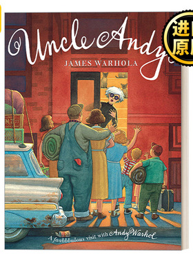 英文原版 Uncle Andy's (Picture Puffin Books) 5-8 James Warhola