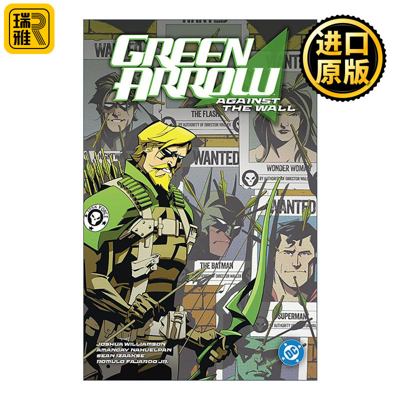 英文原版 Green Arrow vol.3 Against The Wall 绿箭侠 卷三 逆墙而上 DC漫画 Joshua Williamson 英文版 进口英语原版书籍