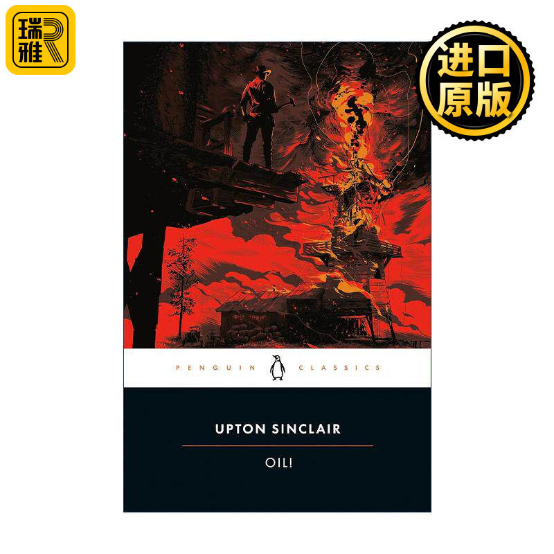 英文原版 Oil! 石油 厄普顿·辛克莱 企鹅黑经典 保罗托马斯安德森电影血色将至原著 英文版 进口英语原版书籍