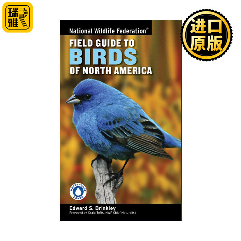 英文原版 National Wildlife Federation Field Guide to Birds of North America 北美鸟类指南 全国野生动物联合会 英文版