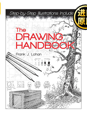 英文原版 The Drawing Handbook 绘画手册 初学者指南 构图技巧 Frank J. Lohan 英文版 进口英语原版书籍