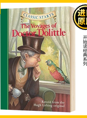 开始读经典 杜立德医生航海记 Classic Starts The Voyages of Doctor Dolittle 英文原版小说 怪医杜立特 儿童文学英语书籍