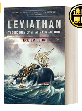 英文原版 Leviathan The History of Whaling in America 利维坦 美国捕鲸史 英文版 Eric Jay Dolin 进口英语原版书籍