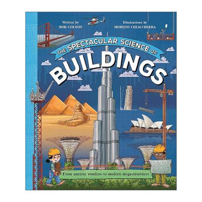 英文原版 The Spectacular Science of Buildings 壮观的建筑科学 科普绘本 英文版 进口英语原版书籍