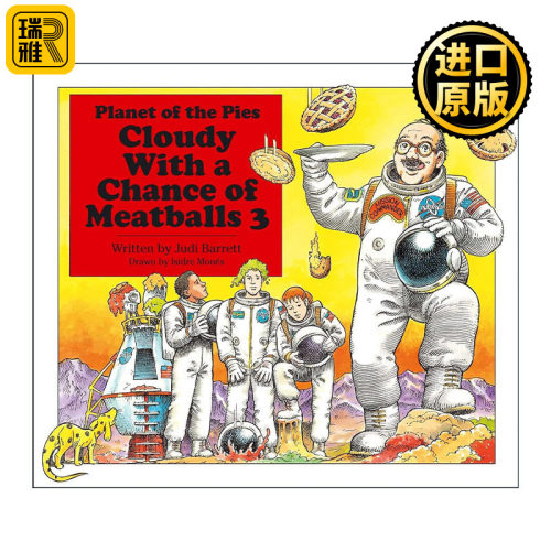 Cloudy With a Chance of Meatballs 派星球  阴天有时下肉丸3 精装图画书