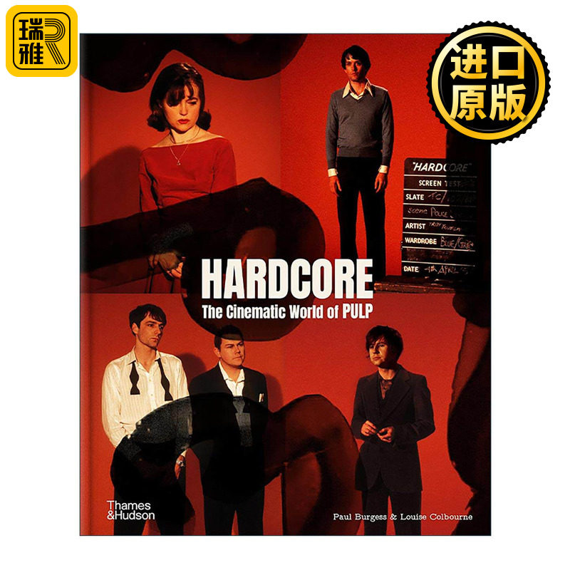 英文原版 Hardcore 硬核 Pulp乐队视觉专著精装 英文版 进口英语原版书籍