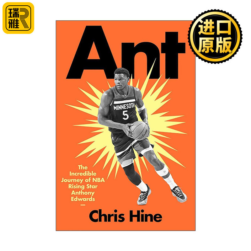 英文原版 Ant 蚁 NBA新星安东尼·爱德华兹的逆袭之路 精装 英文版 进口英语原版书籍