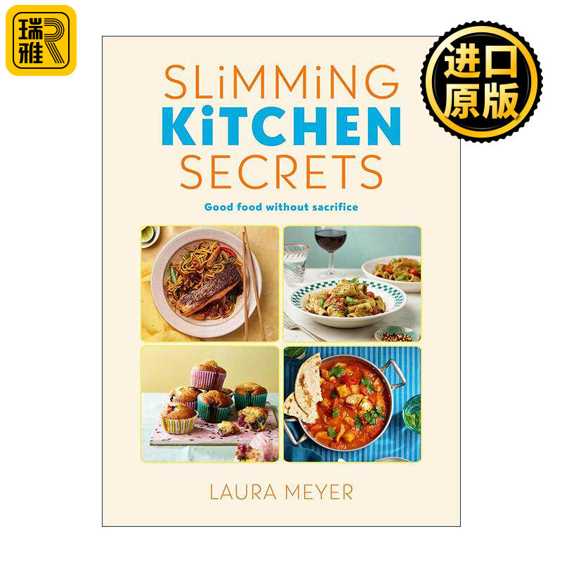 英文原版 Slimming Kitchen Secrets 厨房里的瘦身秘诀 低卡健康美食食谱 精装 英文版 进口英语原版书籍
