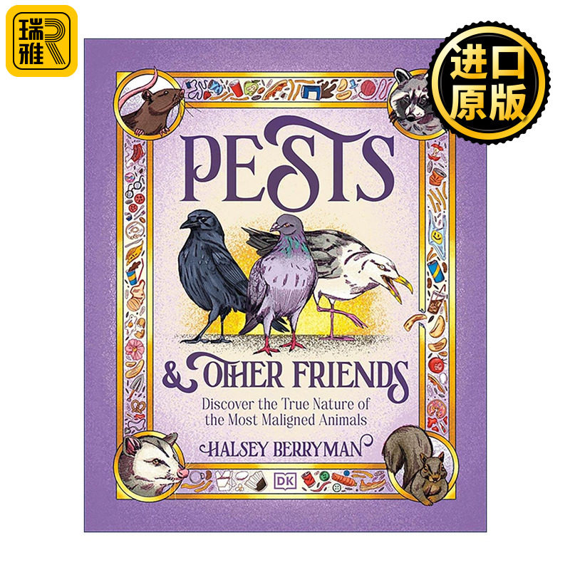 英文原版 Pests & Other Friends 害虫与好朋友 重新认识那些被误解的动物 DK儿童科普百科读物精装 英文版 进口英语原版书籍