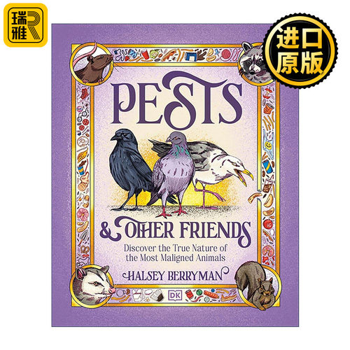 英文原版 Pests & Other Friends 害虫与好朋友 重新认识那些被误解的动物 DK儿童科普百科读物精装 英文版 进口英语原版书籍