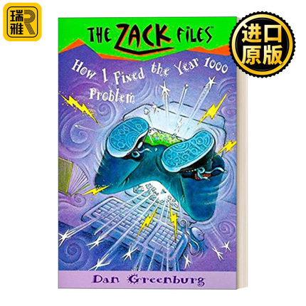 英文原版 The Zack Files 18 How I Fixed the Year 1000 Problem 札克档案系列18 儿童冒险章节桥梁书 英文版 进口英语原版书籍